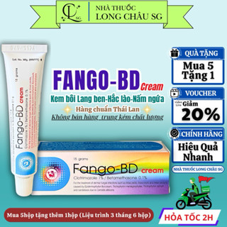 Kem bôi Lang ben, Hắc lào, Nấm ngứa, FANGO BD Thái Lan Chính Hãng – Rứt điểm hiệu quả, ngăn tái phát