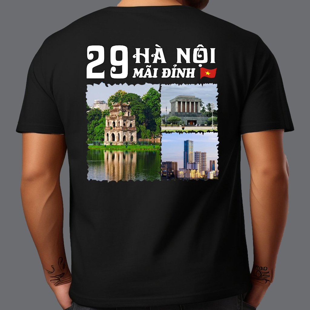 Áo Thun In Hình 29 Hà Nội Mãi Đỉnh