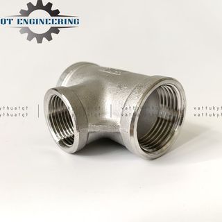 Tê Ren Giảm Inox 304 Size 21mm-60mm