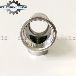 Tê Ren Giảm Inox 304 Size 21mm-60mm