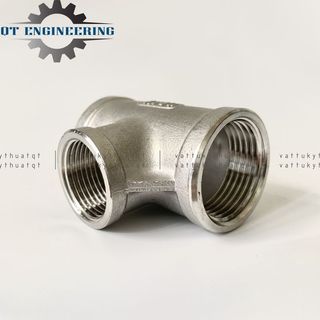 Tê Ren Giảm Inox 304 Size 21mm-60mm