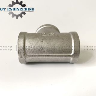 Tê Ren Đều Inox 304 Size 60,76,90 (mm)