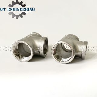 Tê Ren Đều Inox 304 Size 60,76,90 (mm)