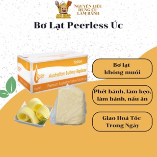 Bơ lạt úc 250g -1kg,  bơ Peerrles làm bánh, bơ nhạt làm kẹo sữa, bơ lạt làm bánh quy, butter unsalt