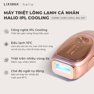 [SPVIP] Máy Triệt Lông Băng Lạnh Trẻ Hóa Da Halio IPL Cooling Hair Removal Device
