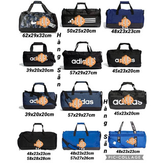 [Chính Hãng] Túi Trống Duffel Bag Tập Gym Thể Thao Thời Trang Màu Đen 3 size Nam Nữ Có Sẵn