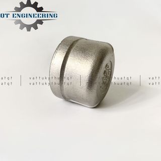 Nắp Bịt Ren Trong Inox 304 Size Phi 13-49mm