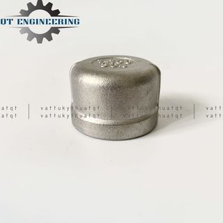 Nắp Bịt Ren Trong Inox 304 Size Phi 13-49mm