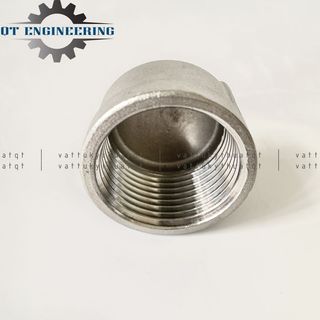 Nắp Bịt Ren Trong Inox 304 Size Phi 13-49mm