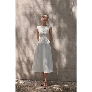  Chân váy midi Josephine Skirt HUONG BOUTIQUE HBZ519 