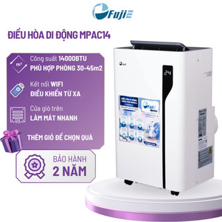  Máy điều hòa di động thông minh FujiE MPAC14 công suất 14000BTU Bảng điều khiển điện tử cảm ứng 