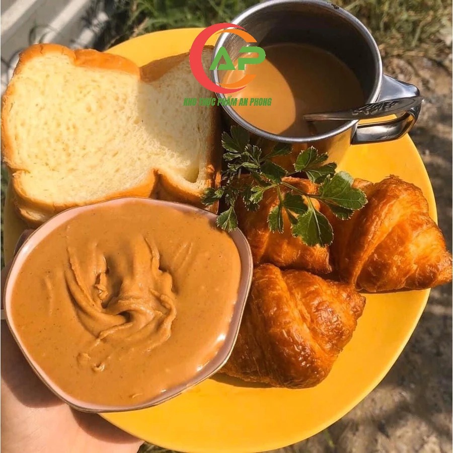 Bơ đậu phộng mịn lon 550gr