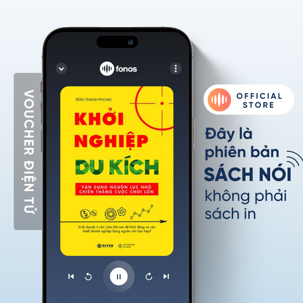 Sách nói: Khởi Nghiệp Du Kích [E-voucher]