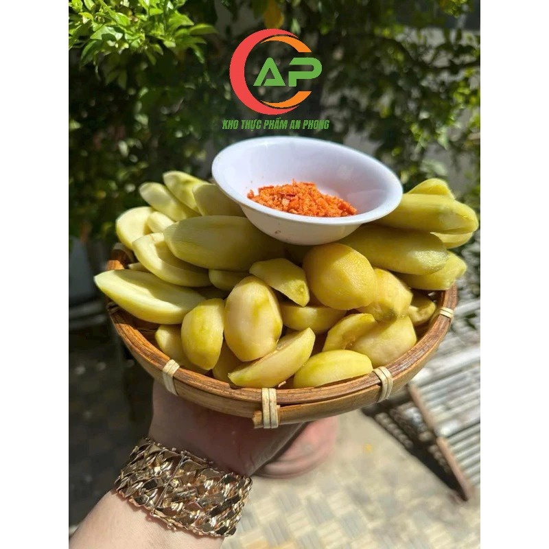 TRÁI CÂY MIX NGÂM CHUA NGỌT hủ 500g