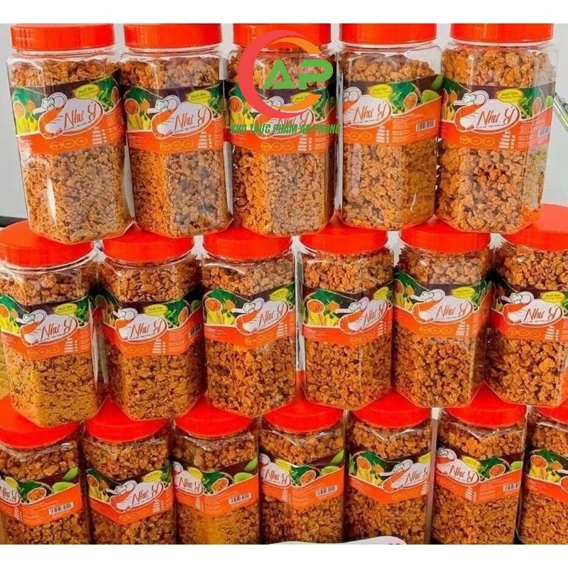 Muối Như Ý nguyên con tôm đặc sản Tây Ninh hũ 400g