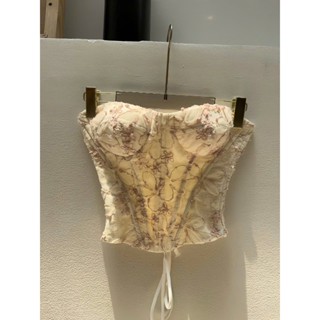  A057 Cabernet Áo lẻ Clariana TOP cúp ngực định hình có gọng dáng corset 