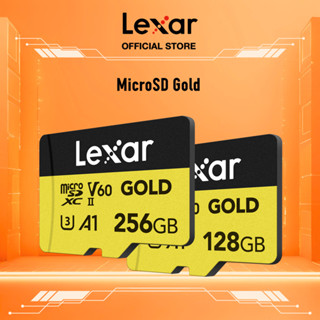 Thẻ Nhớ MicroSD Lexar GOLD 128GB-256GB 280MB/s UHS-II U3 V60 Tương Thích Drone GoPro Máy chơi game