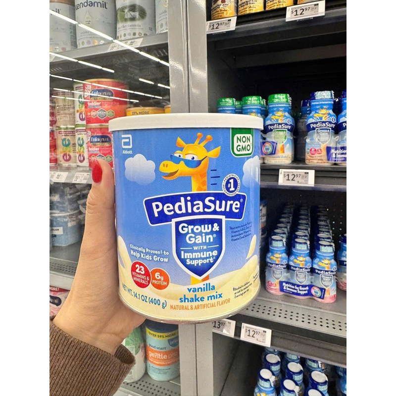 [Date 09/2026] Sữa PediaSure Grow & Gain Mỹ – Bé từ 2 tuổi – Tăng cân & chiều cao – Hộp 397g