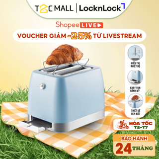 Máy Nướng Bánh Mì LocknLock Hâm Nóng Nướng Bánh EJB221BLU Lock&Lock - T2Cmall