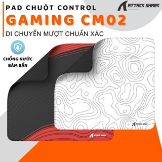 Lót Chuột Attack shark CM02 eSport Gaming - Kích Thước 450x400mm, Chống Trượt, Chống Nước Và Bám Bẩn