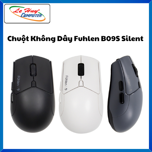 Chuột Không Dây Fuhlen B09S Dual Mode Silent - Hàng Chính Hãng