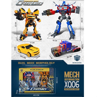 Siêu nhân biến hình optimus prime, siêu nhân bumblebee, đồ chơi robot biến hình, xe biến hình siêu nhân