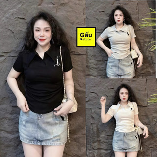 Áo thun nữ Pô Lô PHOM ÔM tôn eo thêu N.gựa ( Pô Lô Ngựa thêu  A185)