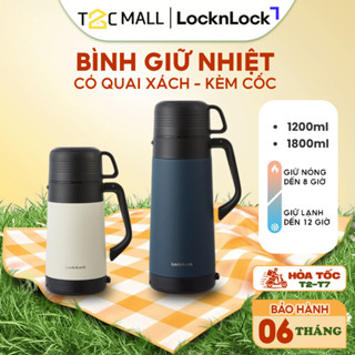  Bình Giữ Nhiệt To 1.2-1.8L LocknLock Chính Hãng Phích Nước Có Quai Xách LHC1484 LHC1485 T2C Mall 