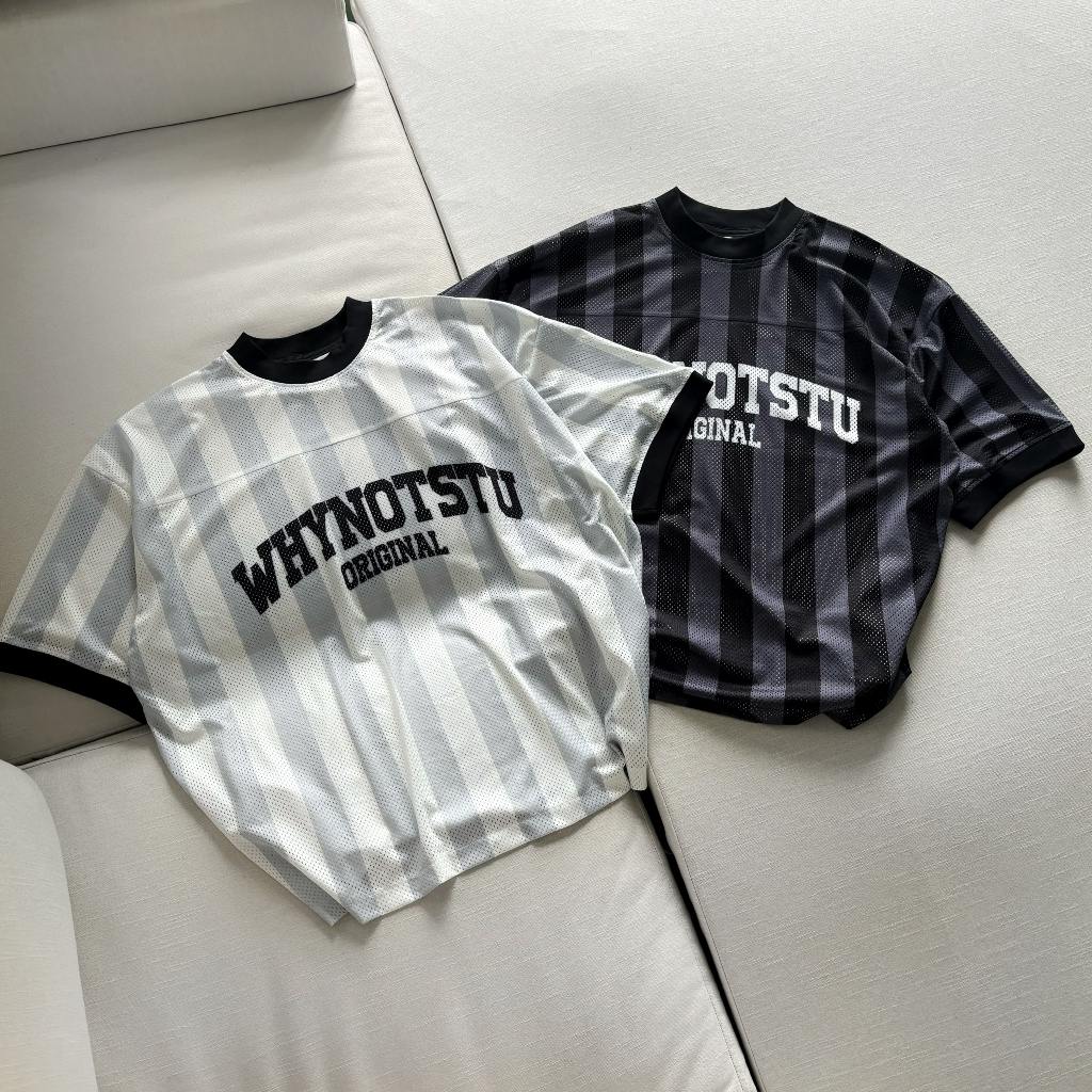 WNS Logo Jersey Tee - Áo thun vải lưới jersey unisex form oversize chính hãng Local Brand WNS