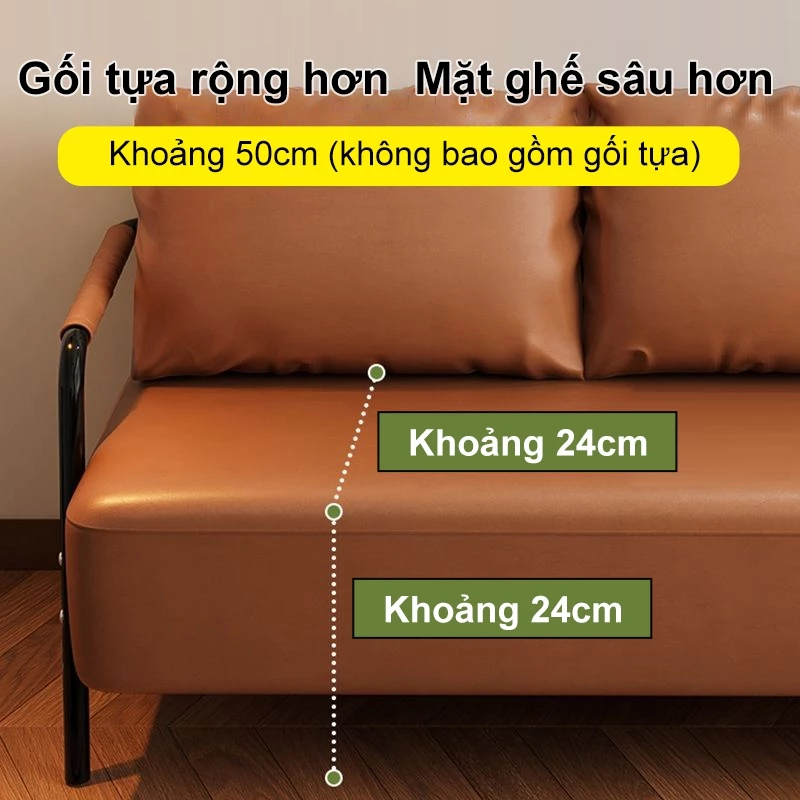 Ghế sofa vải, phòng khách, phòng cho thuê đơn giản, kiểu dáng nhỏ, đậu hũ xếp thẳng hàng. | BigBuy360 - bigbuy360.vn
