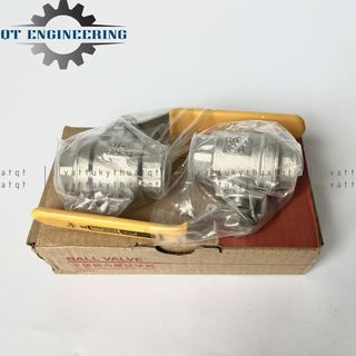 Van Bi Tay Gạt Nối Ren Inox 304 Phi 49-76mm