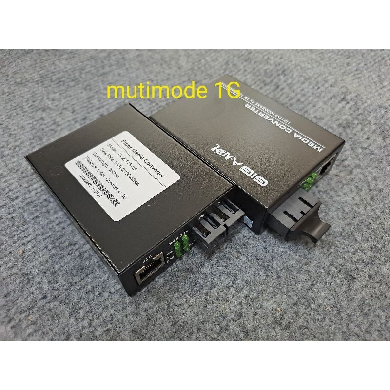 Bộ chuyển đổi quang điện convecter 2s mutomode 1G bước sóng 850