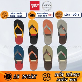 Dép Thái Lan Nam Xỏ Ngón Rubber Soul Tri Colour Balance 3 Cao Su Non Phối Màu Thời Trang Êm Nhẹ (CHÂN ĐẦY TĂNG SIZE)