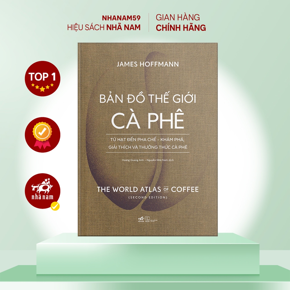 Sách - Bản đồ thế giới cà phê (The world atlas of coffee) (Bìa cứng)