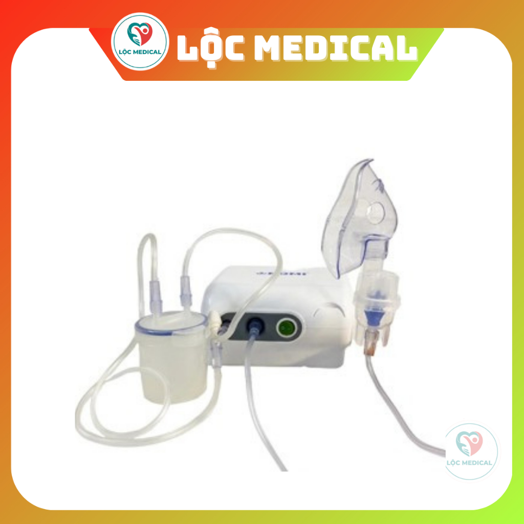 Máy Xông Hút Mũi Họng 2 Trong 1 Công Suất Máy Lớn điều chỉnh tốc độ phun Oromi C28M