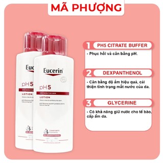 Dưỡng thể Eucerin pH5 Lotion (250ml)