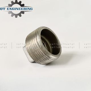 Nút Bịt Ren Ngoài Inox 304 Phi 13mm-60mm
