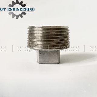 Nút Bịt Ren Ngoài Inox 304 Phi 13mm-60mm