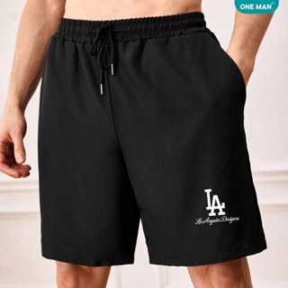 Quần đùi nam nữ ONE MAN vải thun cao cấp mềm mịn thoáng mát kiểu dáng basic QD014