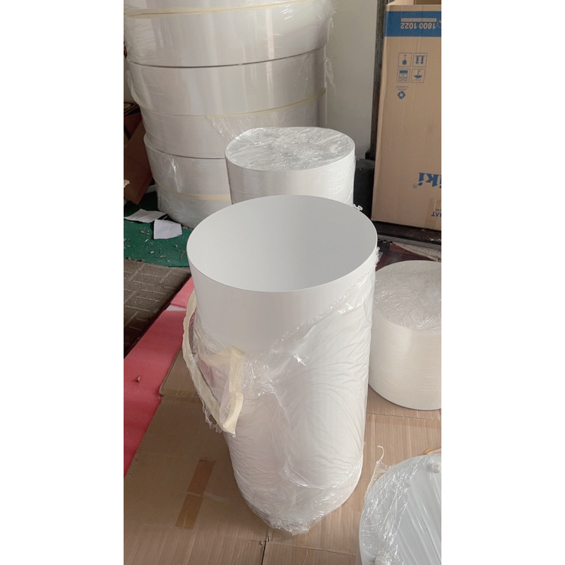 cao 70cm * 35cm-  BỤC GỖ CHO STUDIO tròn