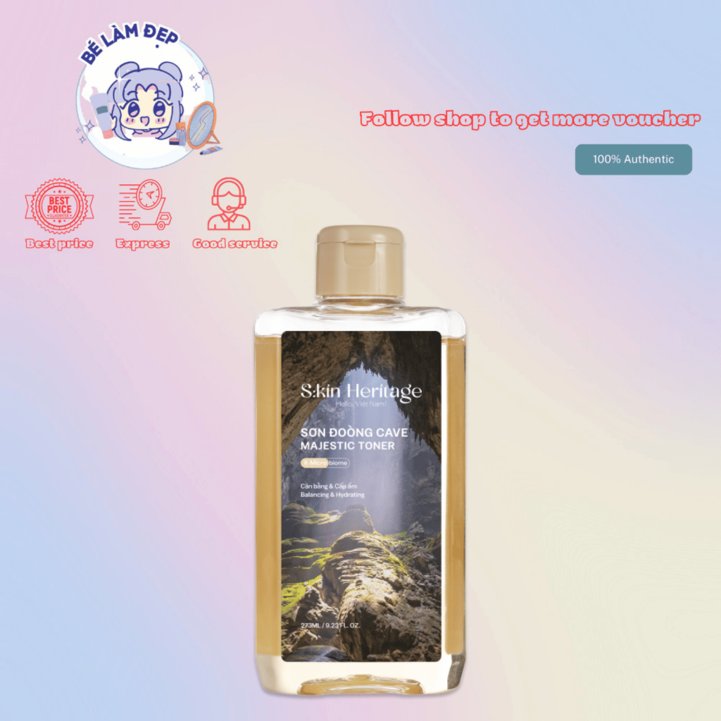 Nước hoa hồng Skin Heritage Sơn Đoòng Cave Majestic Toner 273ml