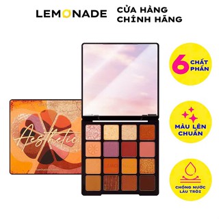  Bảng phấn mắt LEMONADE VER 1 Aesthetic eyeshadow palette 20.8g lâu trôi lên màu chuẩn | MT MAKEUP STORE 