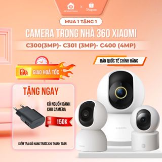 Camera IP Wifi trong nhà, ngoài trời Xiaomi Camera C300 / C301 / C400 / AW200 / CW300 - Bản quốc tế, Full HD/2MP/3MP/4MP