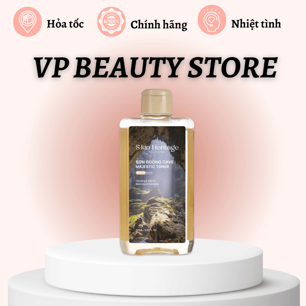 Nước hoa hồng Skin Heritage Sơn Đoòng Cave Majestic Toner 273ml