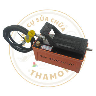 Ép ắc phi dê xe tải trụ đứng 40 tấn dùng bơm thủy lực, tháo chốt guốc phanh xe tải