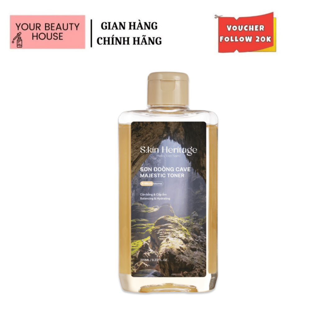 [Skin Heritage] Nước hoa hồng Sơn Đoòng Cave Majestic Toner 273ml