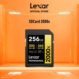  Thẻ Nhớ SD Lexar 2000x Dung Lượng 64GB-256GB 300MB s UHS-II V90 Dùng cho Máy Ảnh Pro Chuyên Nghiệp 