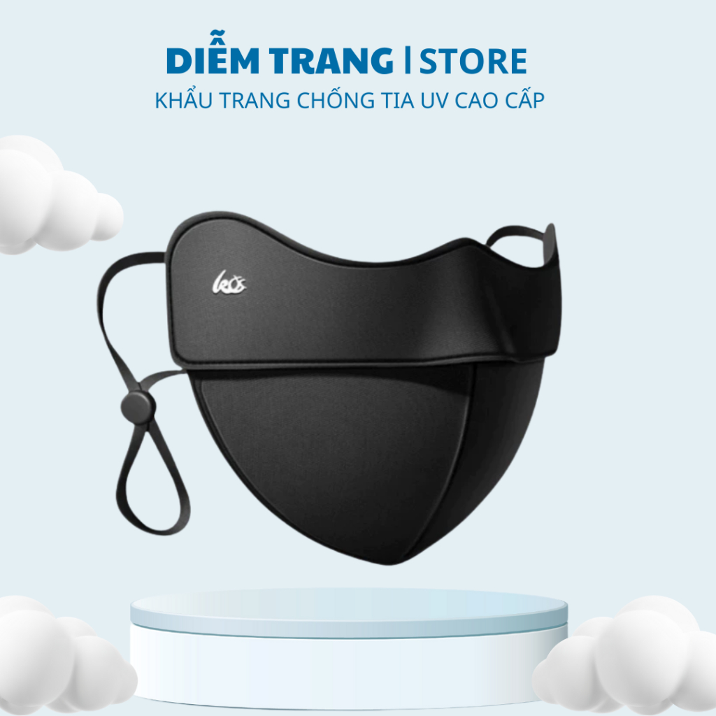 Khẩu trang chống nắng Didooglt chống tia UV chất lụa băng mềm mịn mát thông thoáng ( Hàng Đẹp )