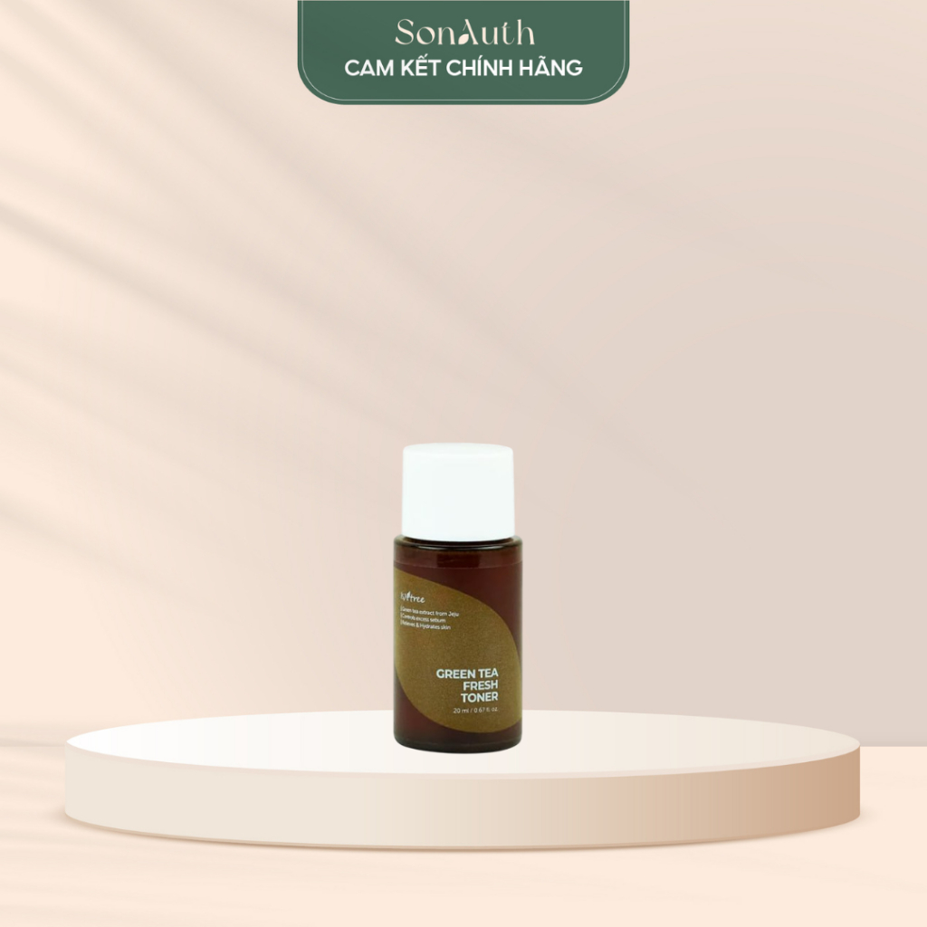 [HÀNG TẶNG KHÔNG BÁN] Nước cân bằng Isntree Green Tea Fresh Toner 20ml