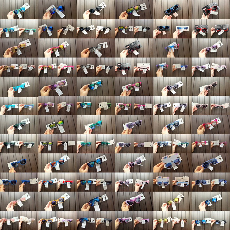 Kính trẻ em Primark, HM, Sinsay 4-6 tuổi (13-24kg) chuẩn auth, tặng kèm hộp và khăn